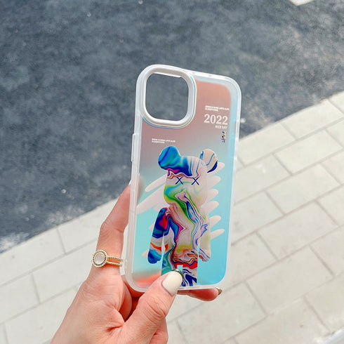 כיסוי אופנתי ויוקרתי מעוצב לאייפון - Bear Brick