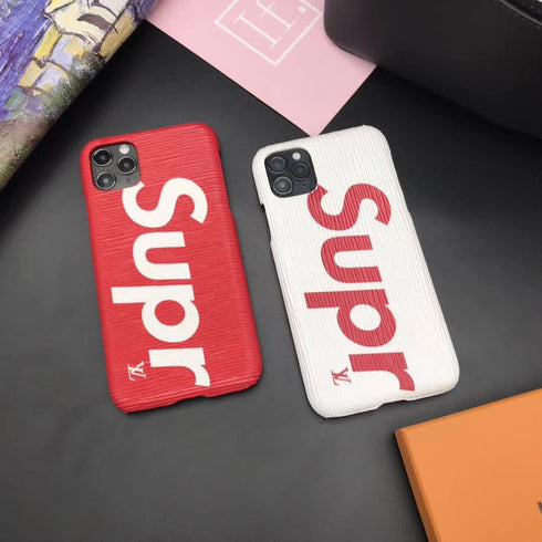 כיסוי מגניב אופנתי ומיוחד מעוצב לאייפון - Supreme Vuitton