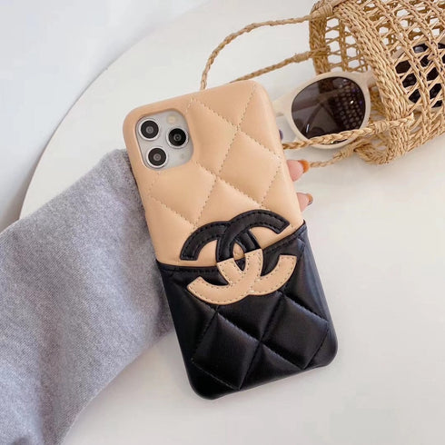 כיסוי יוקרתי ואיכותי מעוצב לאייפון - Chanel