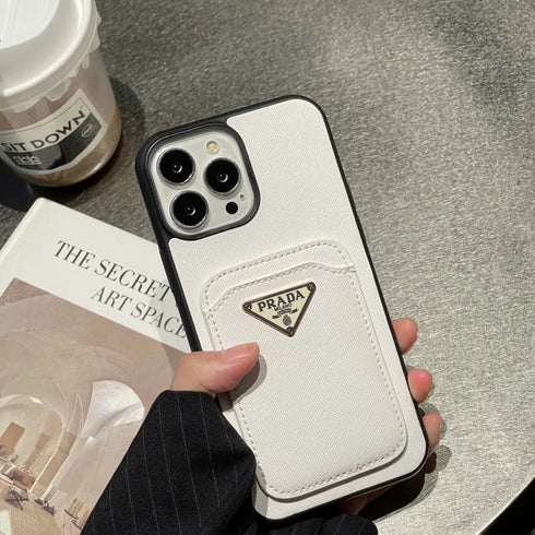 כיסוי ארנק איכותי ויוקרתי מעוצב לאייפון - Prada