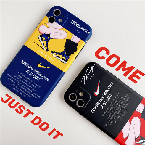 כיסוי נייק ג'ורדן מגניב איכותי ואופנתי מעוצב לאייפון - Nike Jordan