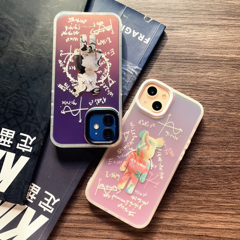 כיסוי אופנתי ויוקרתי מעוצב לאייפון - Bear Brick