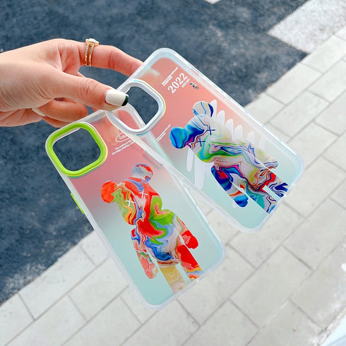 כיסוי אופנתי ויוקרתי מעוצב לאייפון - Bear Brick