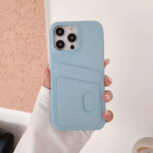 כיסוי ארנק מעור אופנתי איכותי ומיוחד מעוצב לאייפון - Wallet Case