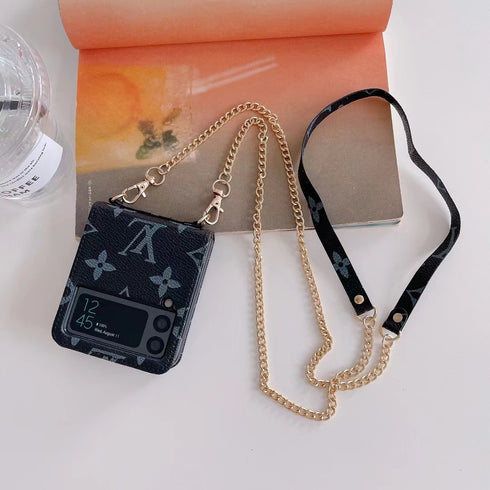 כיסוי יוקרתי אופנתי מעור מעוצב לגלקסי זי - Louis Vuitton x Gucci Bag