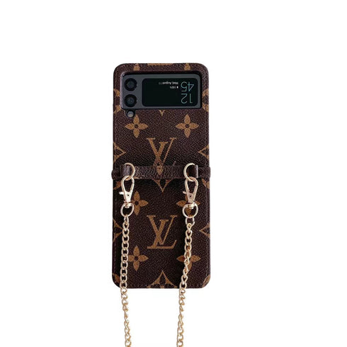 כיסוי יוקרתי אופנתי מעור מעוצב לגלקסי זי - Louis Vuitton x Gucci Bag