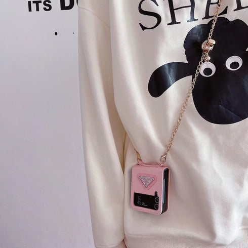 כיסוי יוקרתי אופנתי מעור מעוצב לגלקסי זי - Prada Bag