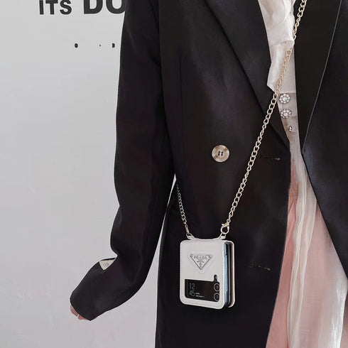 כיסוי יוקרתי אופנתי מעור מעוצב לגלקסי זי - Prada Bag