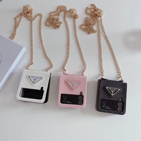 כיסוי יוקרתי אופנתי מעור מעוצב לגלקסי זי - Prada Bag