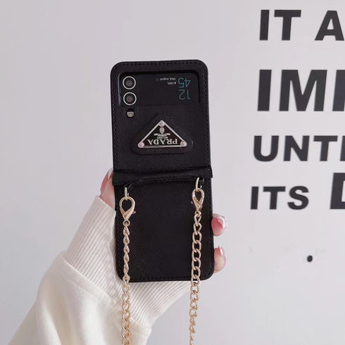 כיסוי יוקרתי אופנתי מעור מעוצב לגלקסי זי - Prada Bag