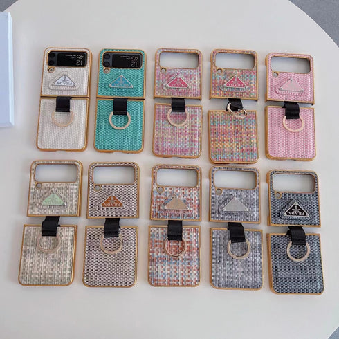 כיסוי מחצלת עור יוקרתי ואופנתי לגלקסי זי - Prada