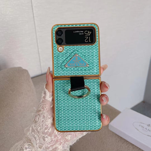 כיסוי מחצלת עור יוקרתי ואופנתי לגלקסי זי - Prada