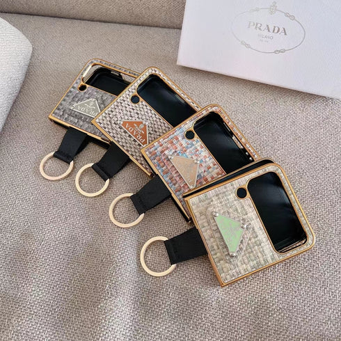 כיסוי מחצלת עור יוקרתי ואופנתי לגלקסי זי - Prada