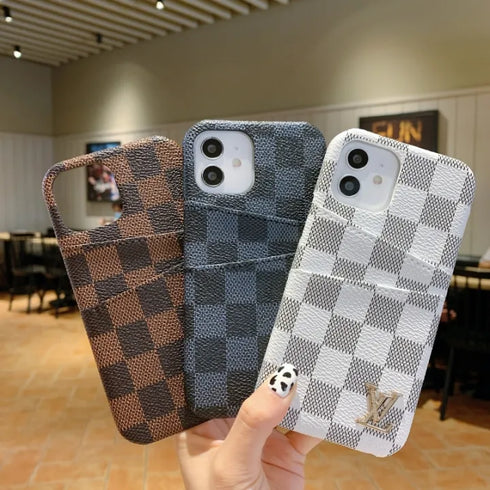 כיסוי ארנק יוקרתי מעוצב לאייפון - Louis Vuitton