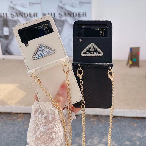 כיסוי עור קרבון אלגנטי ואופנתי לגלקסי זי - Prada Bag