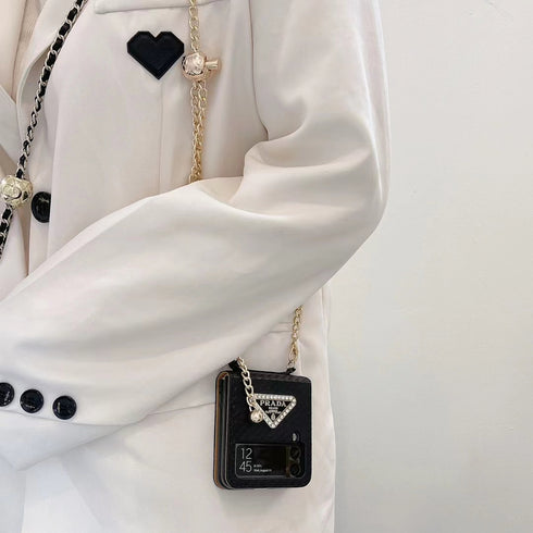 כיסוי עור קרבון אלגנטי ואופנתי לגלקסי זי - Prada Bag
