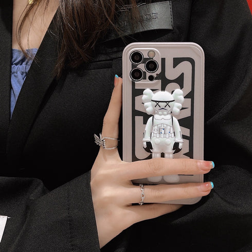 כיסוי אופנתי איכותי ומגניב מעוצב לאייפון - Kaws