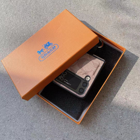 כיסוי עור יוקרתי ואופנתי עם טבעת לגלקסי זי - Coach