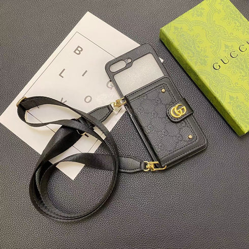 כיסוי יוקרתי אופנתי מעור מעוצב לגלקסי זי - Gucci Bag