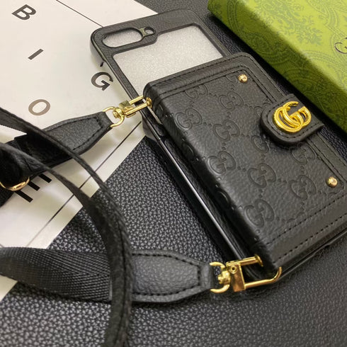 כיסוי יוקרתי אופנתי מעור מעוצב לגלקסי זי - Gucci Bag