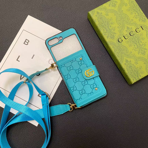 כיסוי יוקרתי אופנתי מעור מעוצב לגלקסי זי - Gucci Bag