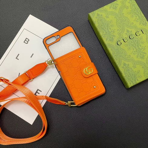 כיסוי יוקרתי אופנתי מעור מעוצב לגלקסי זי - Gucci Bag