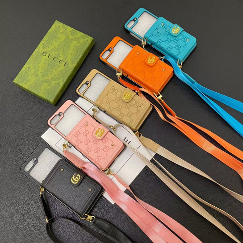 כיסוי יוקרתי אופנתי מעור מעוצב לגלקסי זי - Gucci Bag