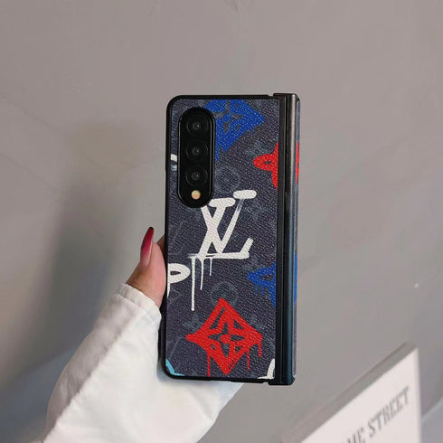 כיסוי עור אלגנטי ומגניב עם טבעת לגלקסי זי - Louis Vuitton