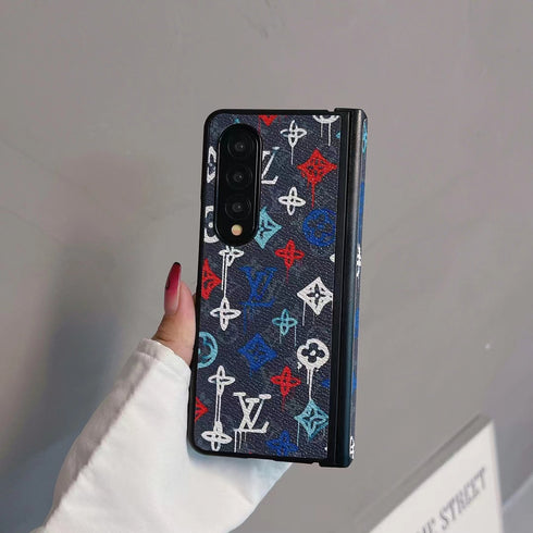 כיסוי עור אלגנטי ומגניב עם טבעת לגלקסי זי - Louis Vuitton