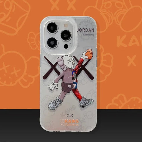 כיסוי אופנתי איכותי ומגניב מעוצב לאייפון - Kaws