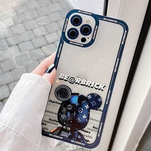 כיסוי איכותי אופנתי ויוקרתי מעוצב לאייפון - Bear Brick