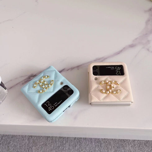 כיסוי עור נפוח יוקרתי ואופנתי לגלקסי זי - Chanel