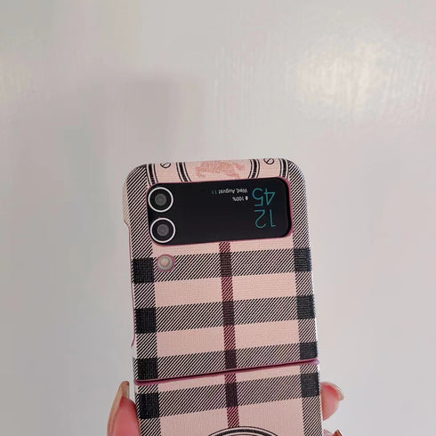 כיסוי עור יוקרתי ואופנתי לגלקסי זי - Burberry