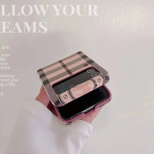 כיסוי עור יוקרתי ואופנתי לגלקסי זי - Burberry