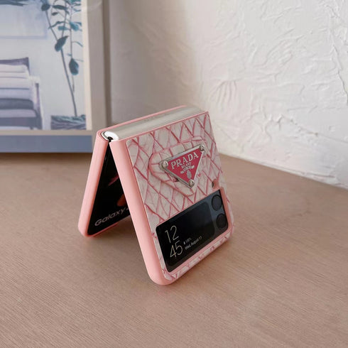 כיסוי מחצלת עור יוקרתי ייחודי ואופנתי לגלקסי זי - Prada