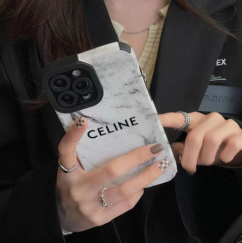 כיסוי איכותי ויוקרתי מעוצב לאייפון - Celine