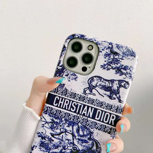 כיסוי יוקרתי ייחודי ואופנתי מעוצב לאייפון - Christian Dior