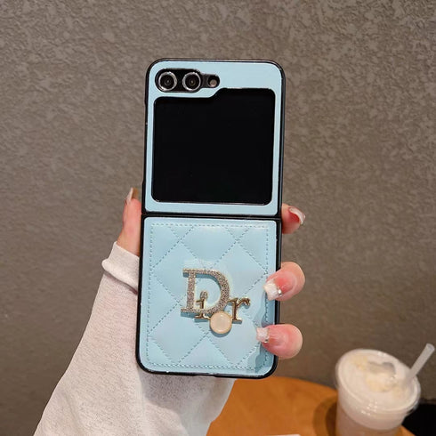 כיסוי יוקרתי אופנתי מעור מעוצב לגלקסי זי - Christian Dior