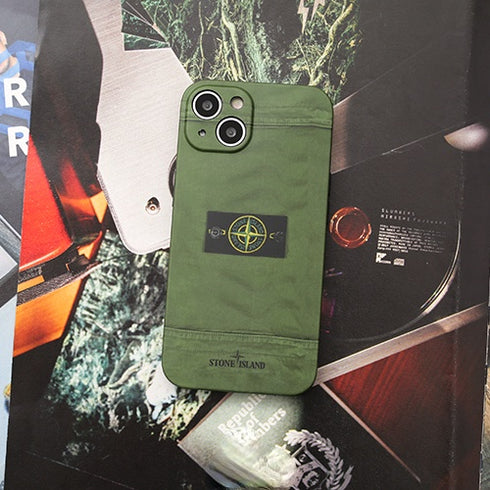 כיסוי איכותי אופנתי ומגניב מעוצב לאייפון - Stone Island