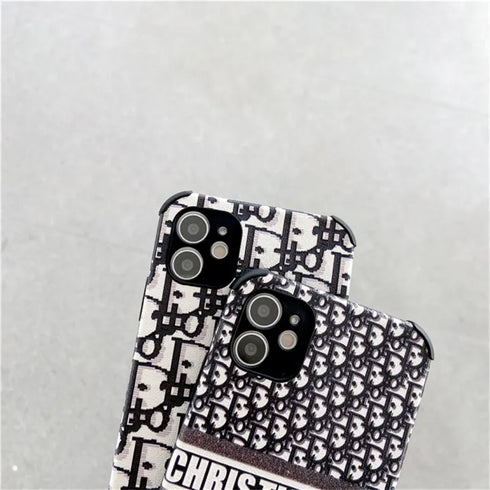 כיסוי איכותי אופנתי ויוקרתי מעוצב לאייפון - Christian Dior