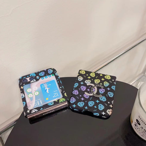 כריכה יוקרתית ואופנתית בהדפס אבני חן לגלקסי זי - Chanel