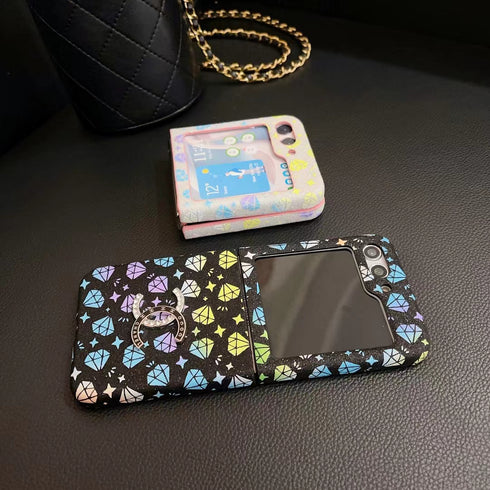 כריכה יוקרתית ואופנתית בהדפס אבני חן לגלקסי זי - Chanel