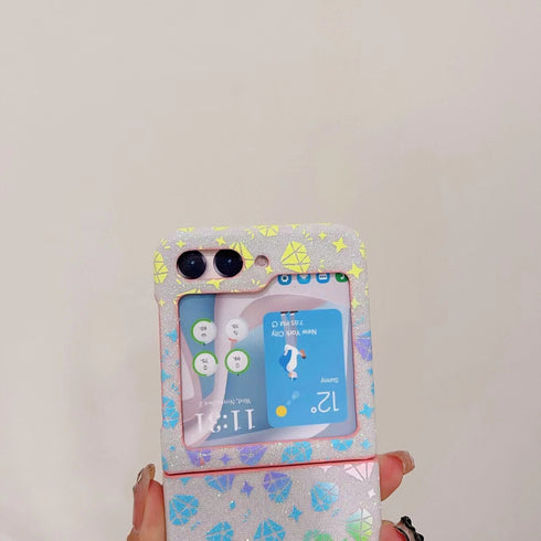 כריכה יוקרתית ואופנתית בהדפס אבני חן לגלקסי זי - Chanel