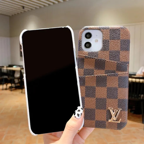כיסוי ארנק יוקרתי מעוצב לאייפון - Louis Vuitton