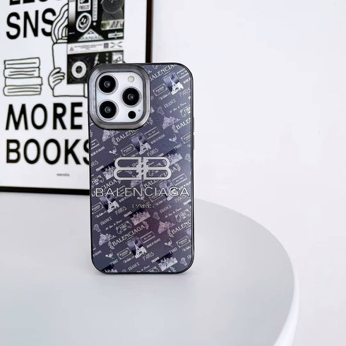 כיסוי איכותי אופנתי ויוקרתי מעוצב לאייפון - Balenciaga