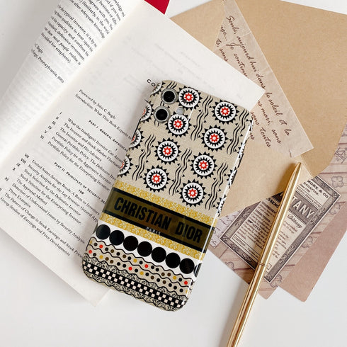 כיסוי יוקרתי אופנתי ומיוחד מעוצב לאייפון - Christian Dior