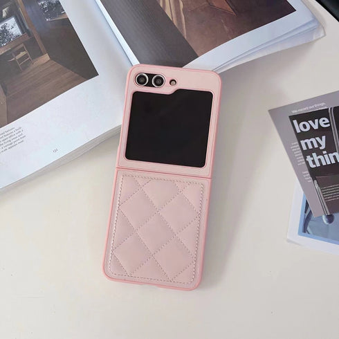 כיסוי עור נפוח יוקרתי ואופנתי לגלקסי זי - Plain Diamond