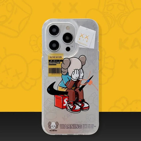 כיסוי אופנתי איכותי ומגניב מעוצב לאייפון - Kaws