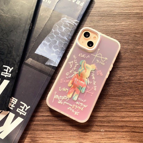 כיסוי אופנתי ויוקרתי מעוצב לאייפון - Bear Brick