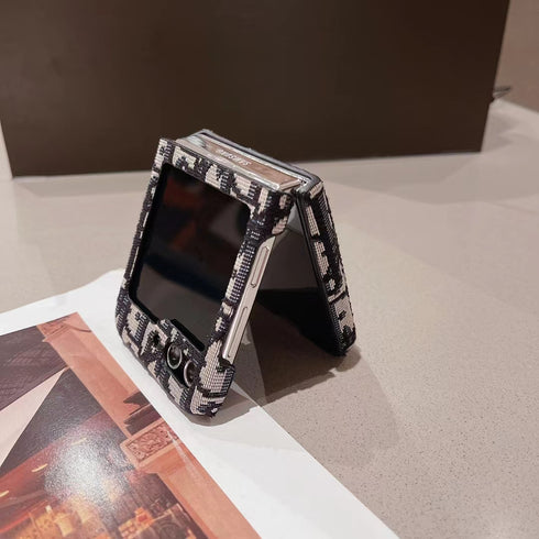 כיסוי ארנק מבד סרוג יוקרתי ואופנתי לגלקסי זי - Christian Dior